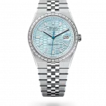 Rolex Land Dweller 127386TBR Ice Blue Diamond 40mm