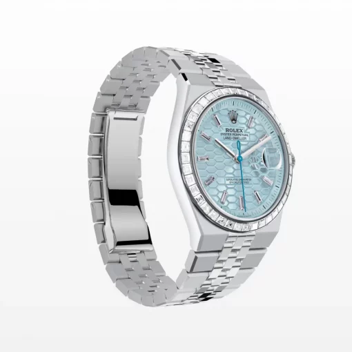 Rolex Land Dweller 127386TBR Ice Blue Diamond 40mm