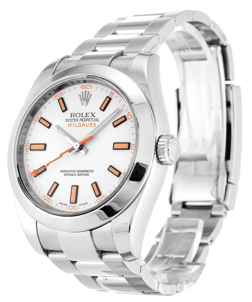 Rolex Milgauss 116400 White Dial 40mm