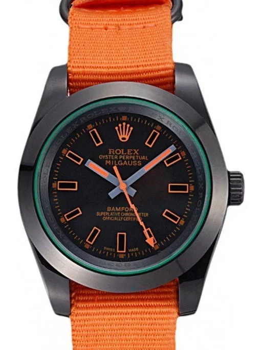 Rolex Milgauss 622003 Black Dial 40mm