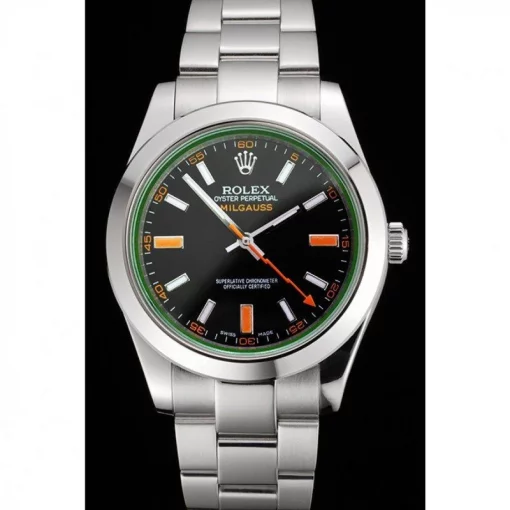 Rolex Milgauss REP016836 Black Dial 41mm