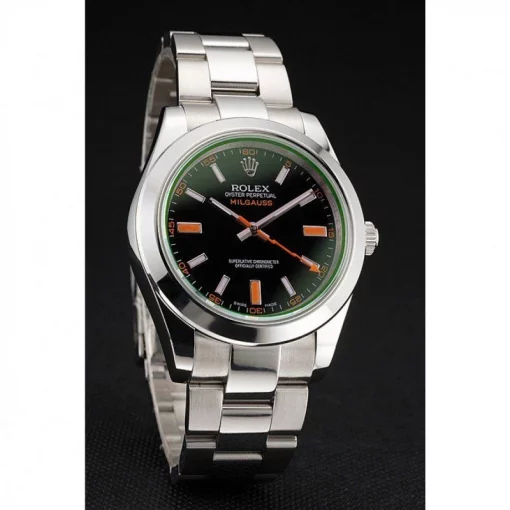 Rolex Milgauss REP016836 Black Dial 41mm