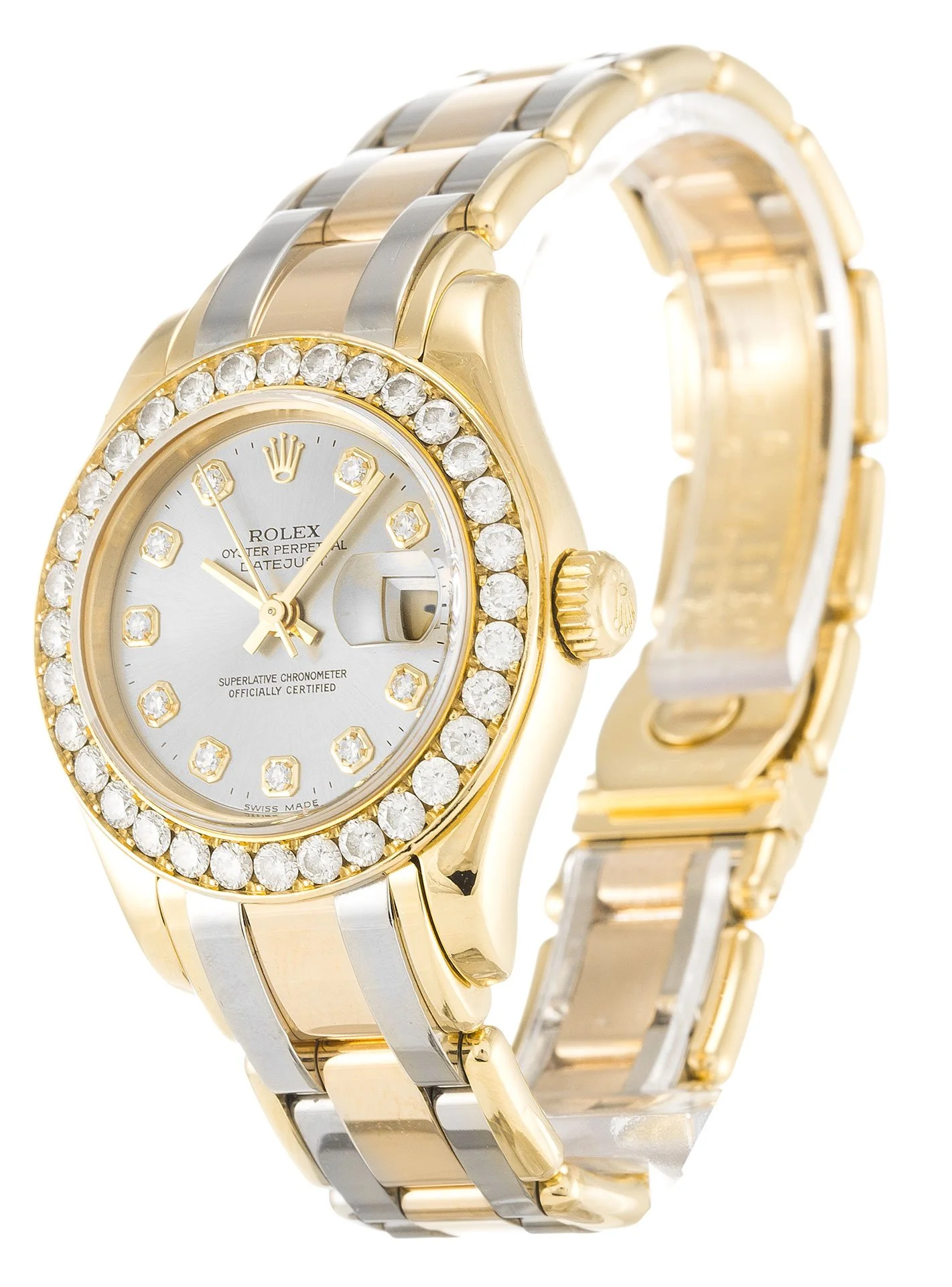 Rolex Pearlmaster 80298 Champagne Dial 29mm Rolex Pearlmaster 80298 Champagne Dial 29mm