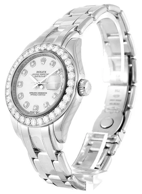 Rolex Pearlmaster 80299 White Dial 29mm Rolex Pearlmaster 80299 White Dial 29mm