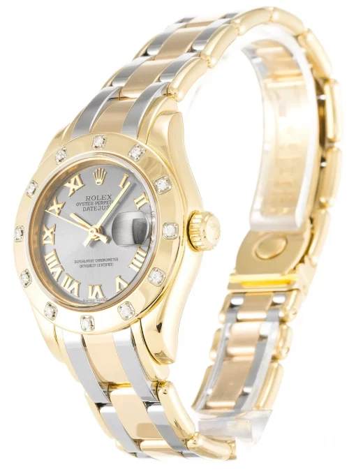 Rolex Pearlmaster 80318 Rhodium Dial 28mm