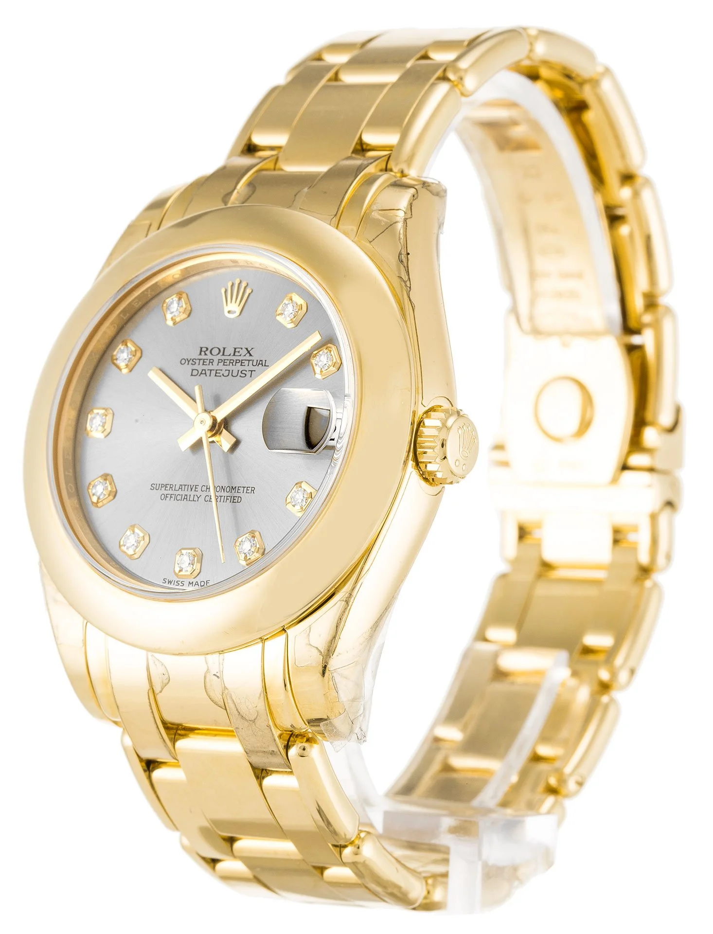 Rolex Pearlmaster 81208 Silver Dial 31mm Rolex Pearlmaster 81208 Silver Dial 31mm