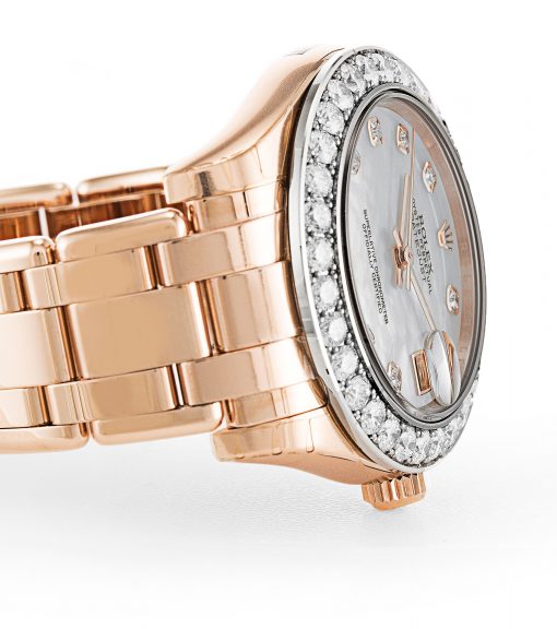 Rolex Pearlmaster 81285 Mother of Pearl Dial 34mm
