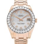 Rolex Pearlmaster 81285 Mother of Pearl Dial 34mm