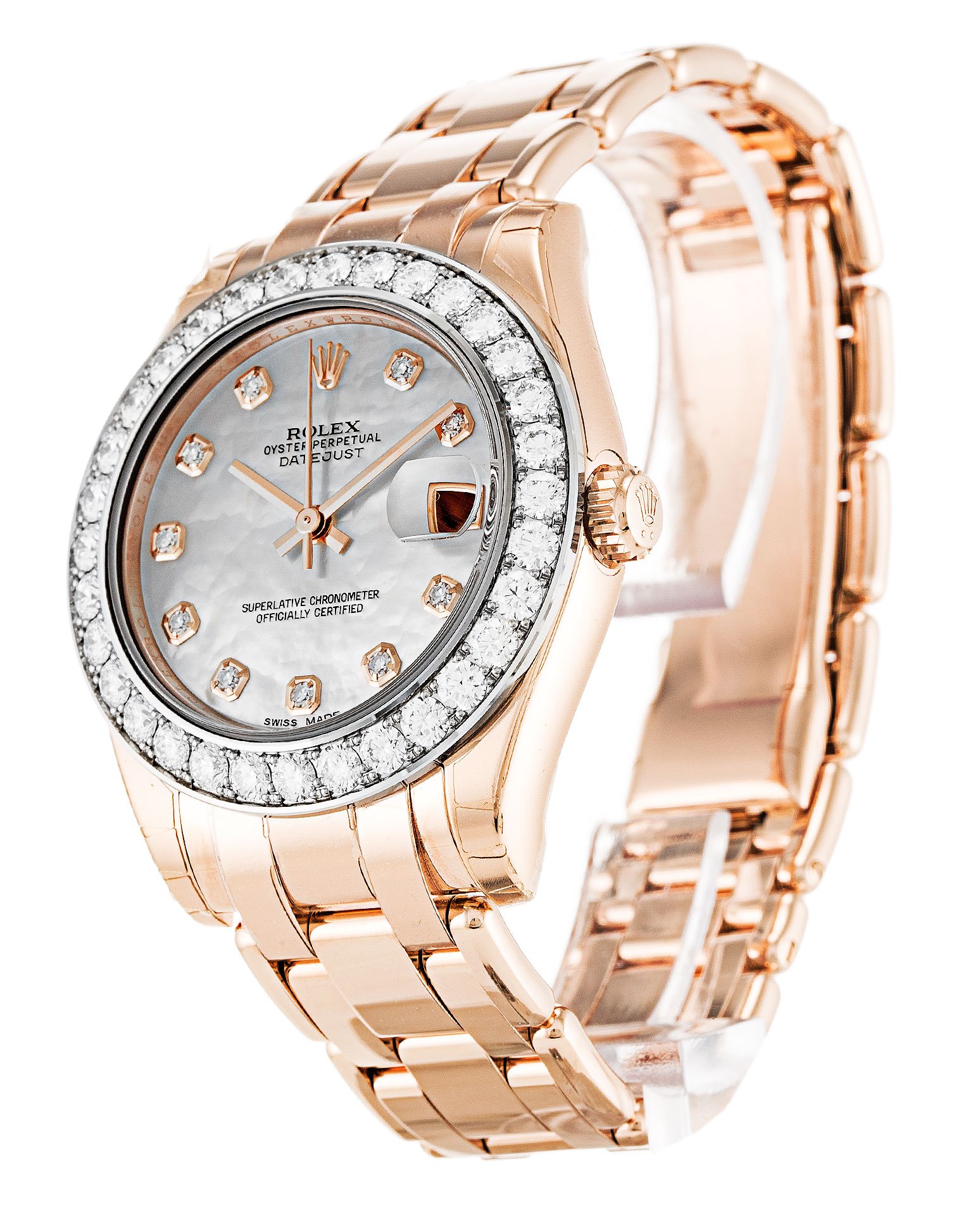 Rolex Pearlmaster 81285 Mother of Pearl Dial 34mm Rolex Pearlmaster 81285 Mother of Pearl Dial 34mm