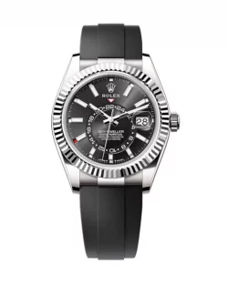 Rolex Sky Dweller 336239 Bright Black Dial 42mm Oysterflex