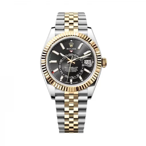 Rolex Sky Dweller 336933 Bright Black Dial 42mm Jubilee