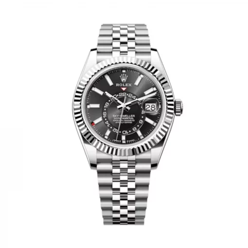 Rolex Sky Dweller 336934 Bright Black Dial 42mm Jubilee