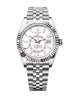 Rolex Sky Dweller 336934 Intense White Dial 42mm Jubilee