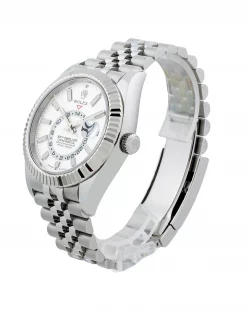 Rolex Sky Dweller 336934 Intense White Dial 42mm Jubilee