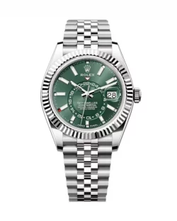 Rolex Sky Dweller 336934 Mint Green Dial 42mm