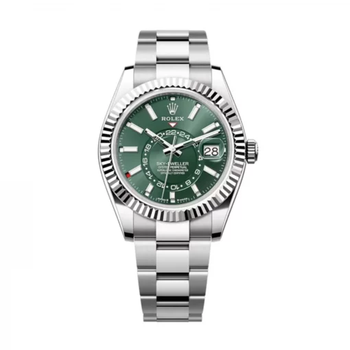 Rolex Sky Dweller 336934 Mint Green Dial 42mm Oyster