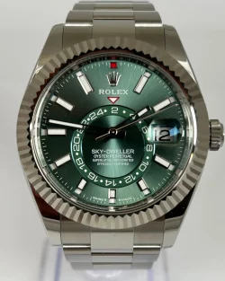 Rolex Sky Dweller 336934 Mint Green Dial 42mm Oyster