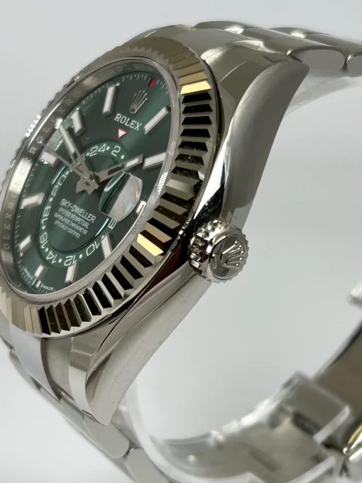 Rolex Sky Dweller 336934 Mint Green Dial 42mm Oyster