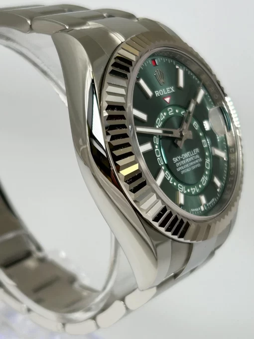 Rolex Sky Dweller 336934 Mint Green Dial 42mm Oyster