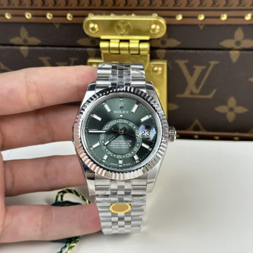 Rolex Sky Dweller 336934 Mint Green Dial 42mm