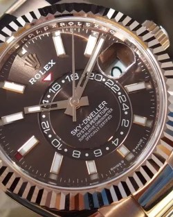 Rolex Sky Dweller 336935 Chocolate Dial 42mm Oyster Bracelet