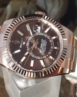 Rolex Sky Dweller 336935 Chocolate Dial 42mm Oyster Bracelet